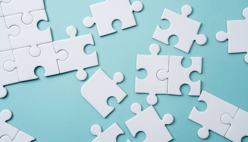 selectie en plaatsing puzzel