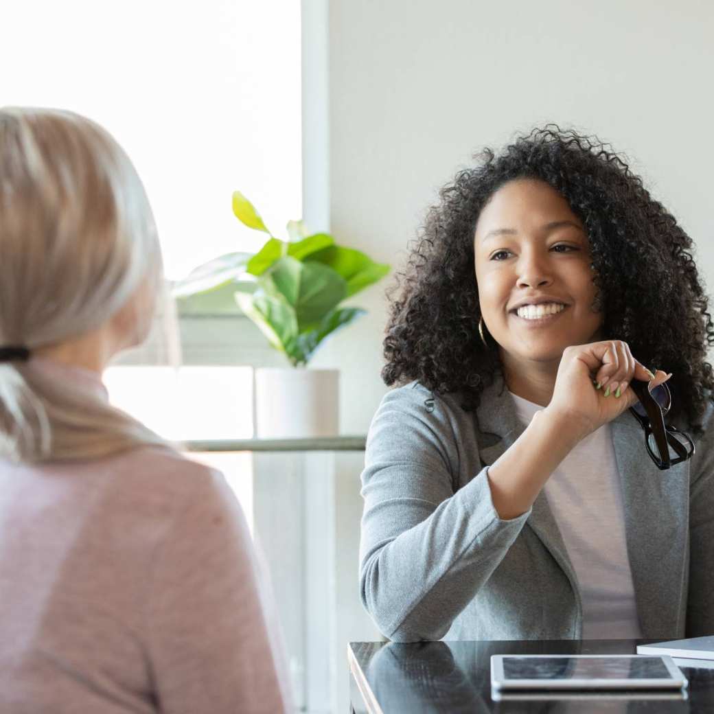 Adviesgesprek deelnemer en adviseur post-hbo