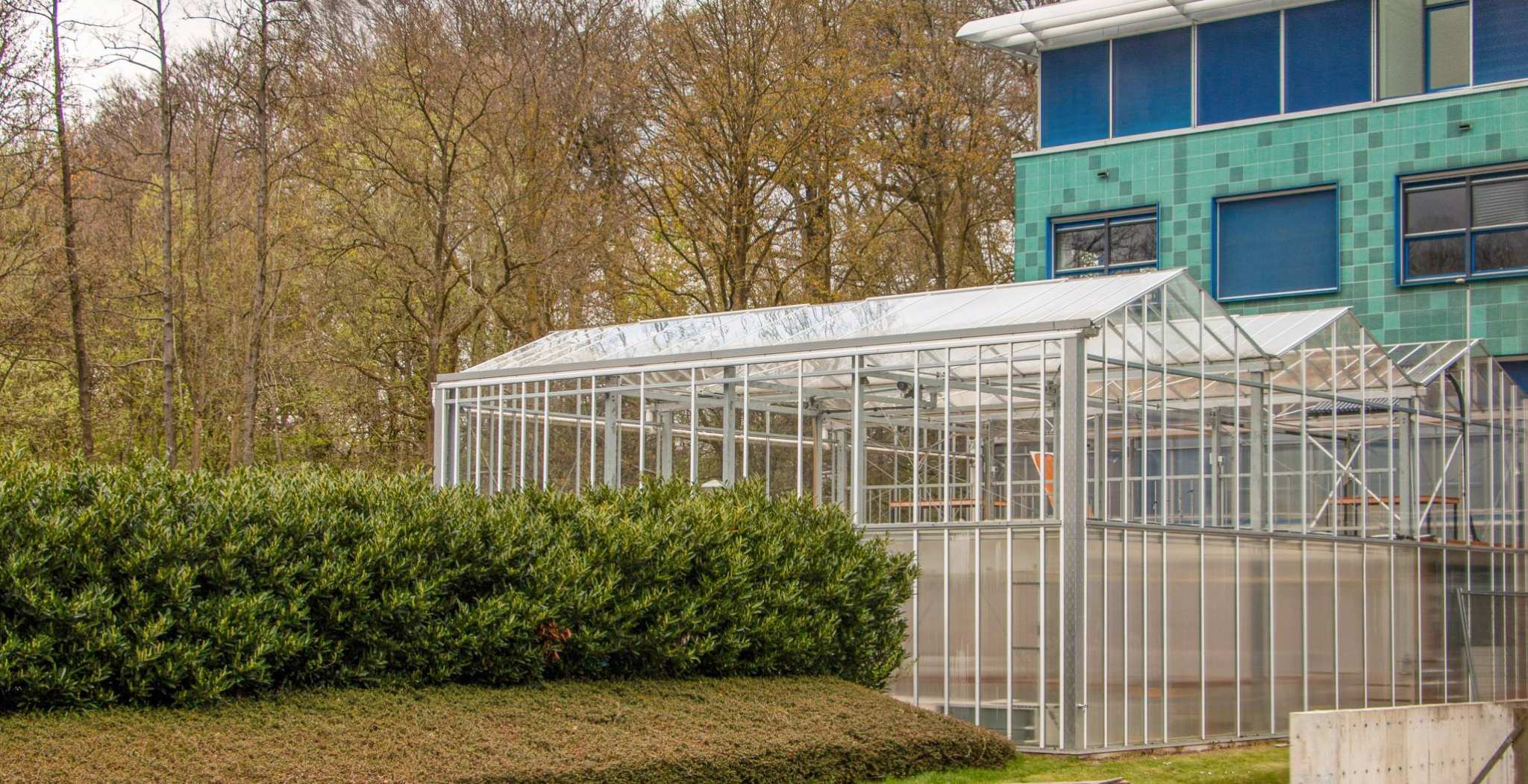 De Kas in de binnentuin van ABE