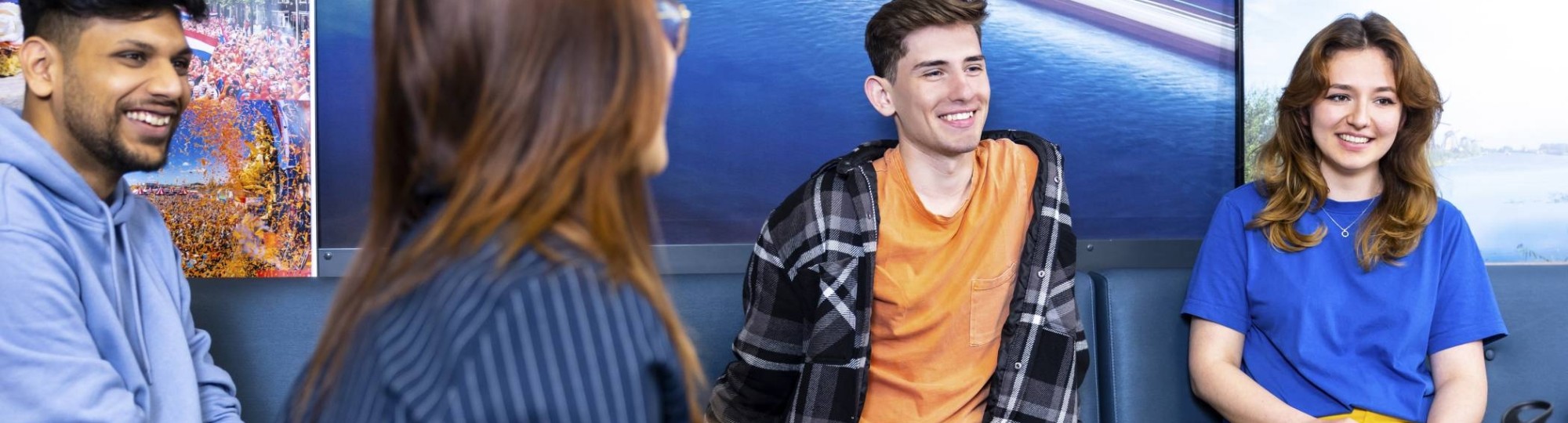 Studenten met eigen onderneming