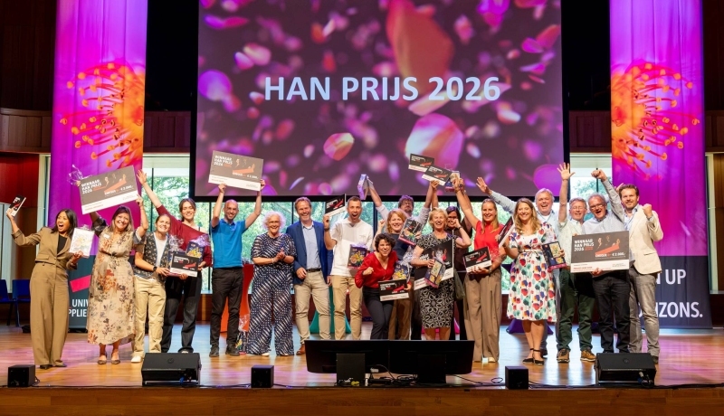 De winnaars van de HAN Prijzen 2026 - Gefeliciteerd!