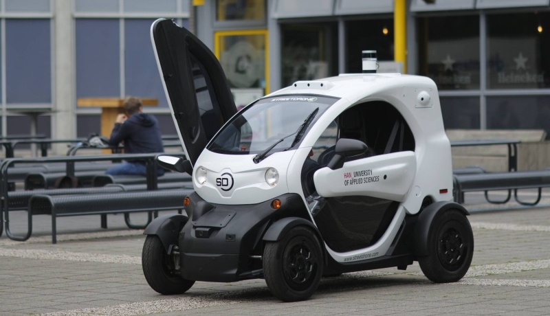 SafeClai auto op HAN-campus Arnhem