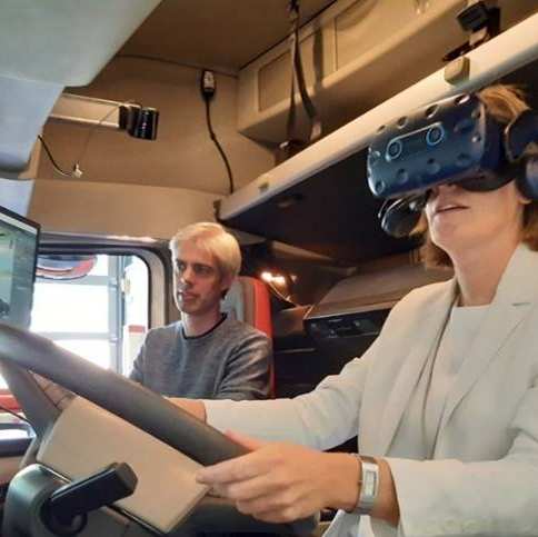 Rijsimulatoren bij robotics at han