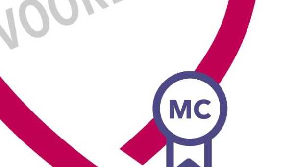 voorbeeld van een schildje voor microcredentials