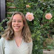 Eerstejaars pabo-student Lieke Lammers
