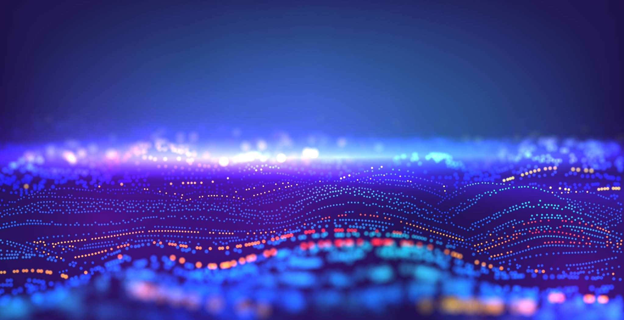 Stockfoto visualisatie van dat flows
