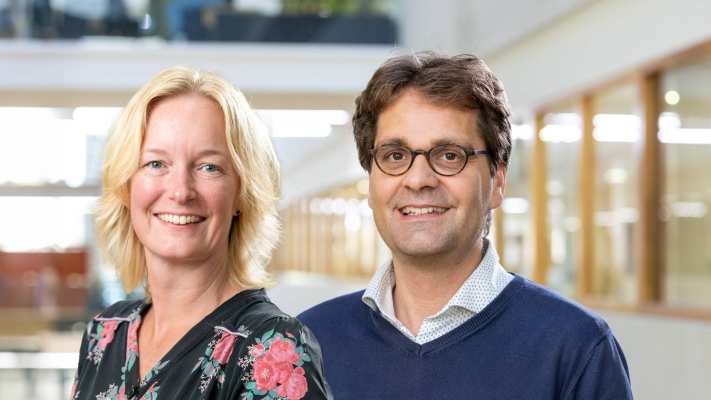 Gecombineerde foto van Elvira Folmer en Roel Grol