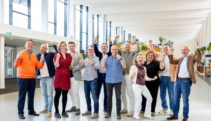 Teamfoto Lectoraat Smart Manufacturing