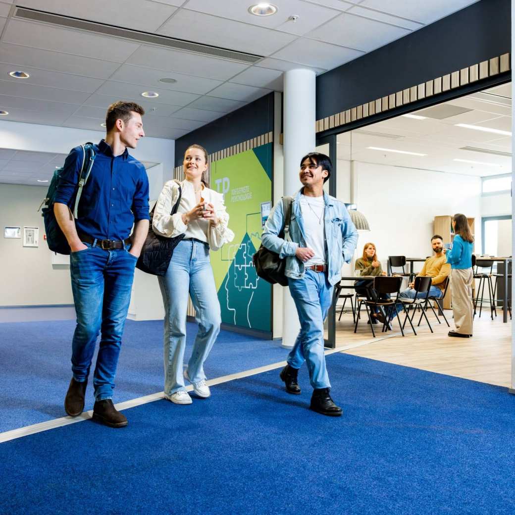 Studenten Toegepaste Psychologie op de HAN in Nijmegen
