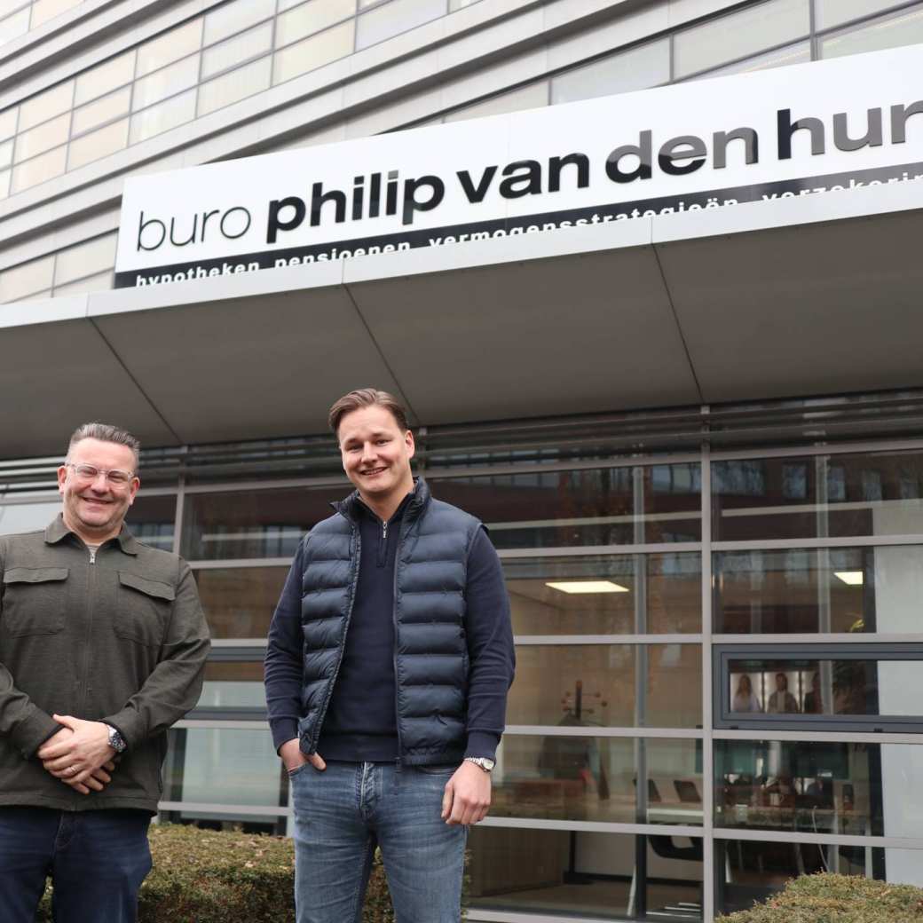 Iwan Jolink en Marcel van Kooten bij buro philip van den hurk