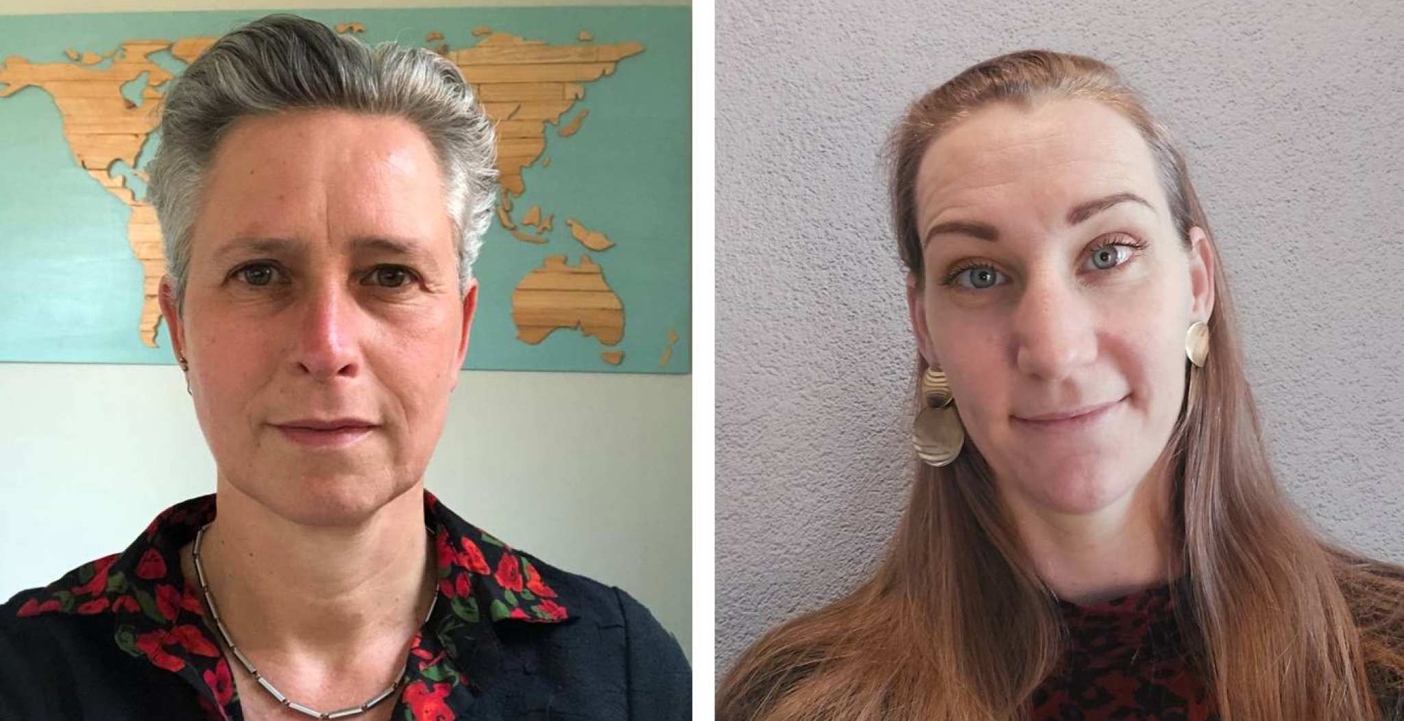 Portretten Carinda Jansen en Jessica van Hinthem