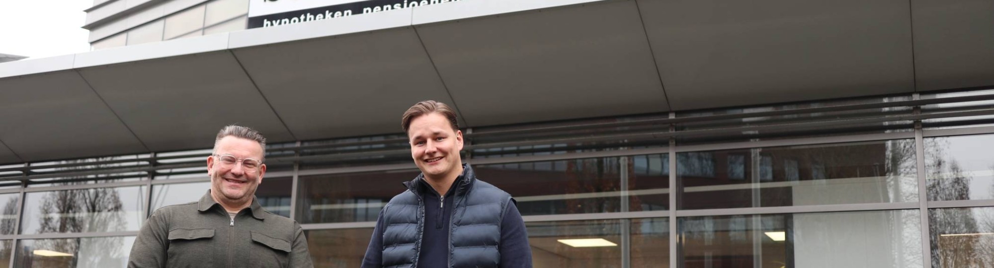 Iwan Jolink en Marcel van Kooten bij buro philip van den hurk