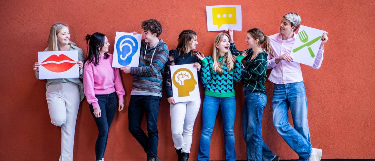 Studenten Logopedie studeren op de HAN met 5 domeinen