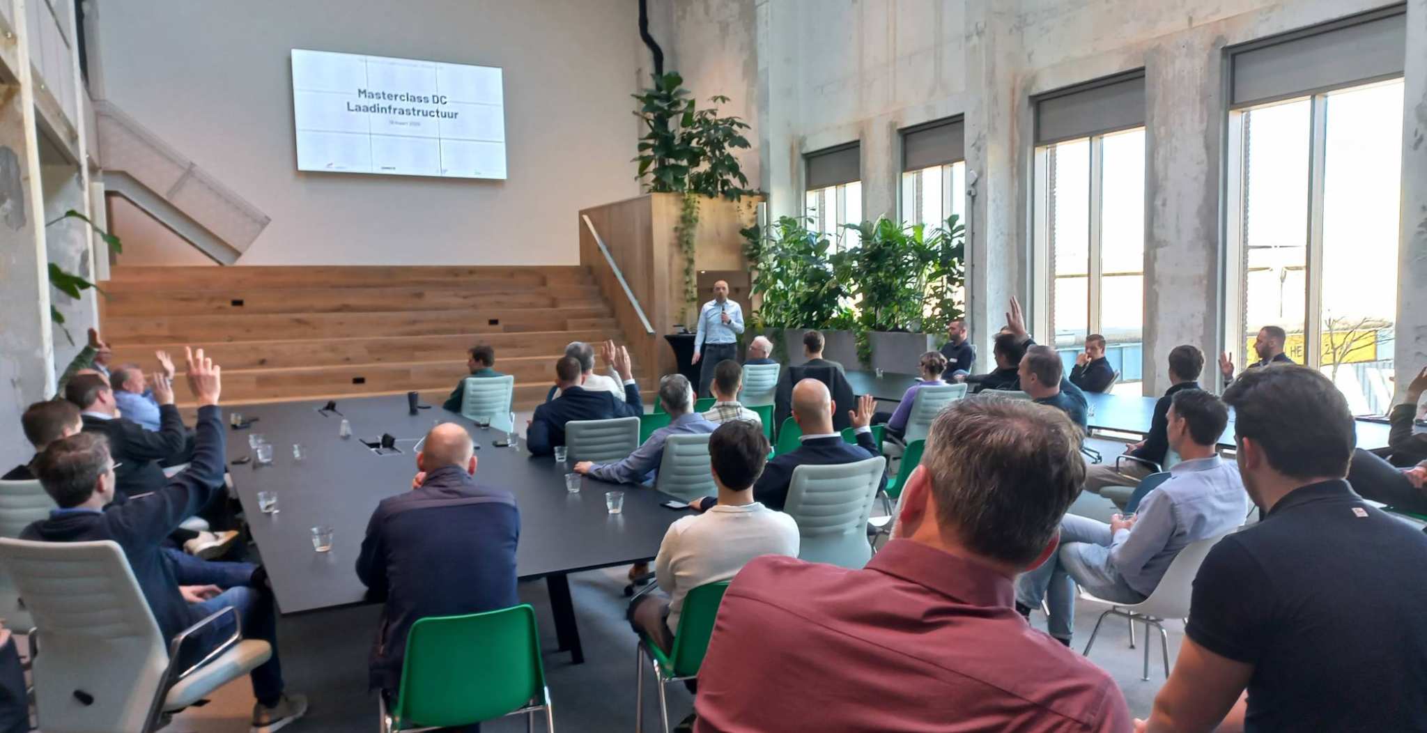 Masterclass DC-Laadinfra in het Connectr Shared Office op Cleantech Park Arnhem