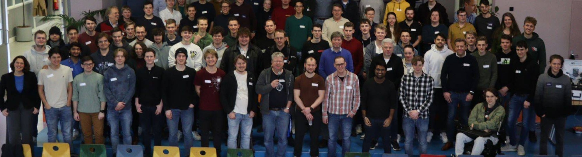 Sfeerfoto van de eerste ESE-dag op 27 januari 2023