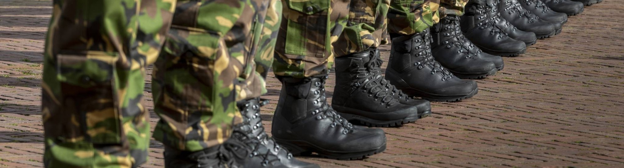 Beelden vanuit Defensie t.b.v. flyer Learning & Development deeltijd.