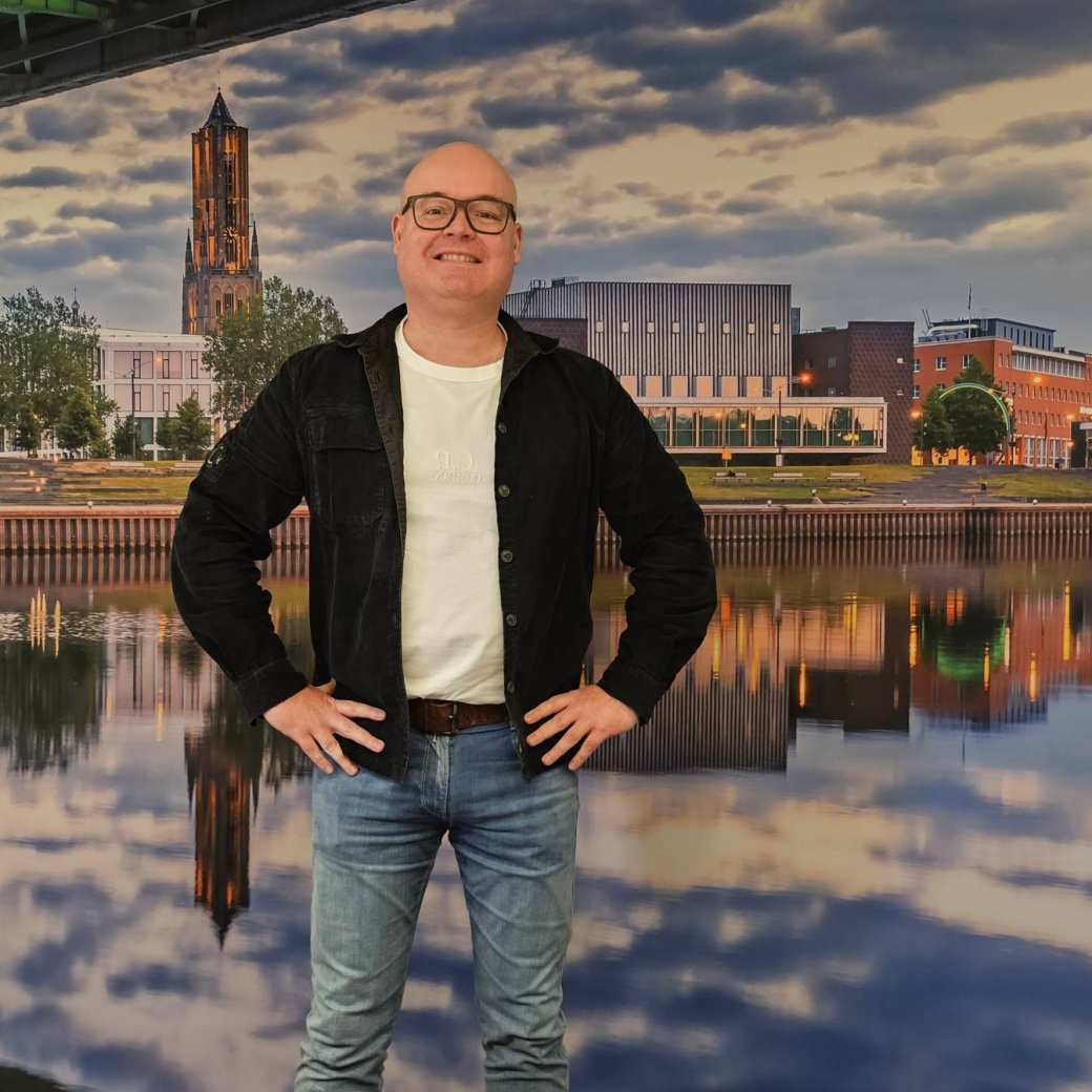Deelnemer van de post-hbo Digitale Transformatie aan de HAN Rogier