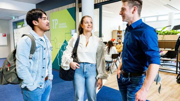 Toegepaste Psychologie studenten op Laan van Scheut 10 in Nijmegen