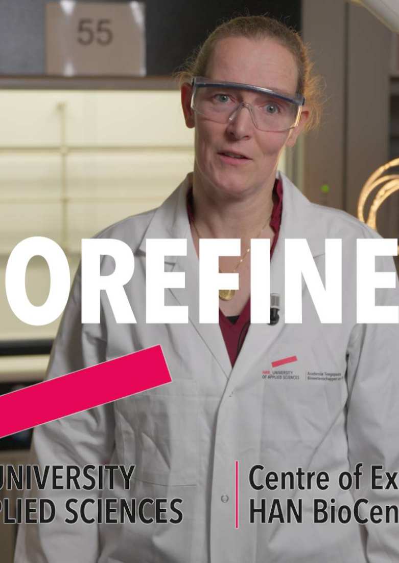 Stills van video's ter gelegenheid van het 20-jarig bestaan van HAN BioCentre