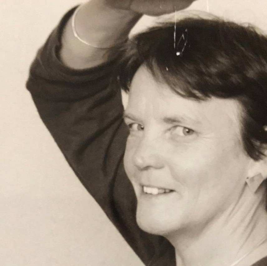 Foto van oud lector Gerda Geerdink vroeger