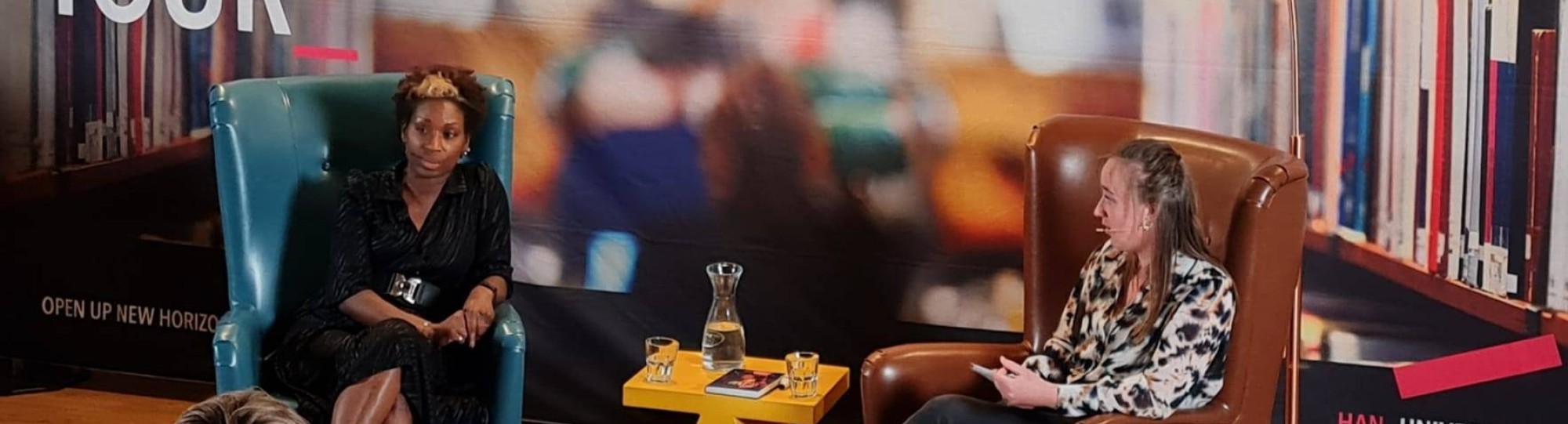 Milouska Meulens te gast bij HAN Educatie Collegetour 25 mei 2022
