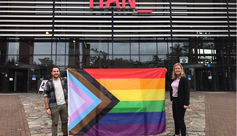 Thymen en Maud op Coming Out Day Pedagogiek