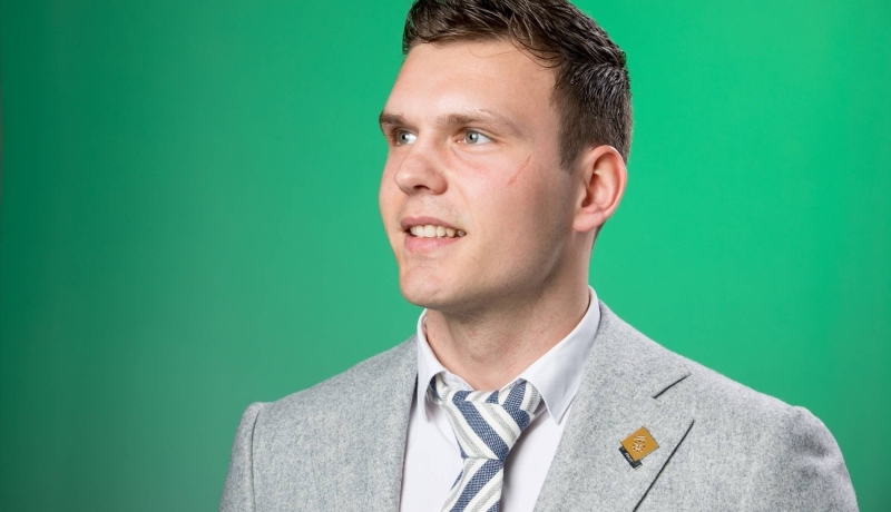 Docentonderzoeker Mitchell van Roij