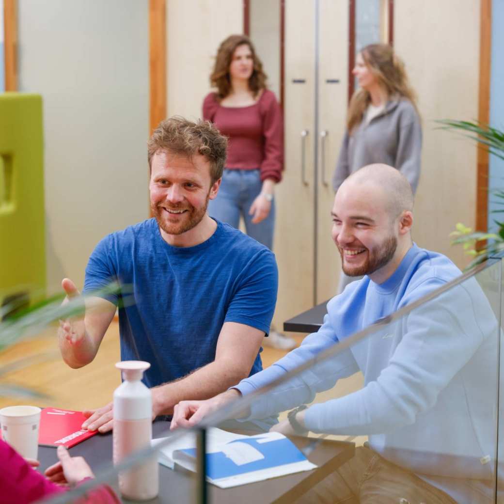 HAN Academie Educatie, Pabo, Pabo-ALO, ALPO, voltijd en deeltijd, deeltijd studenten tijdens pauze, 2024