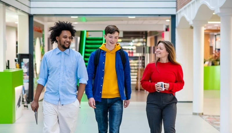 innovation studenten in gesprek
