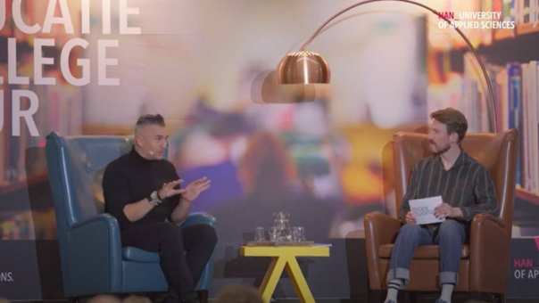 HAN Educatie Collegetour met Guido Weijers