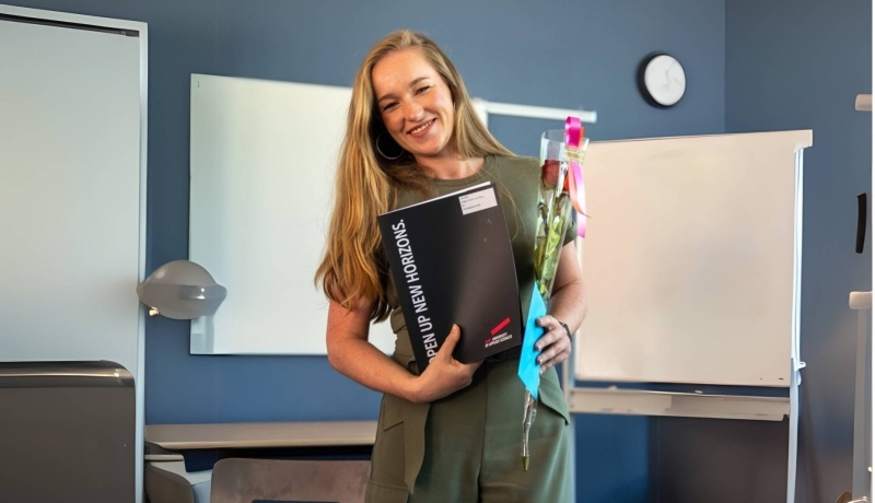 Elise van Zuijlen, student Master Pedagogiek 