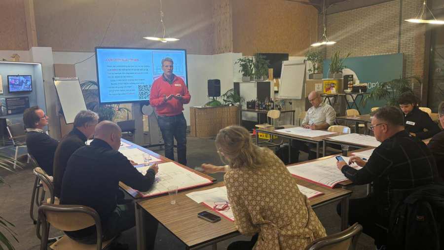Gesprek ondernemers met ondernemers