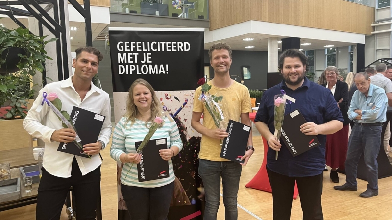 afgestudeerden master Leraar Nederlands en Algemene Economie