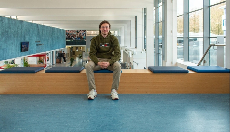David Mekking, student HAN Bouwkunde in Arnhem