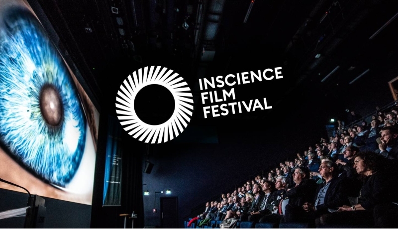 Logo en sfeerbeeld InScience filmfestival Nijmegen editie 2024.