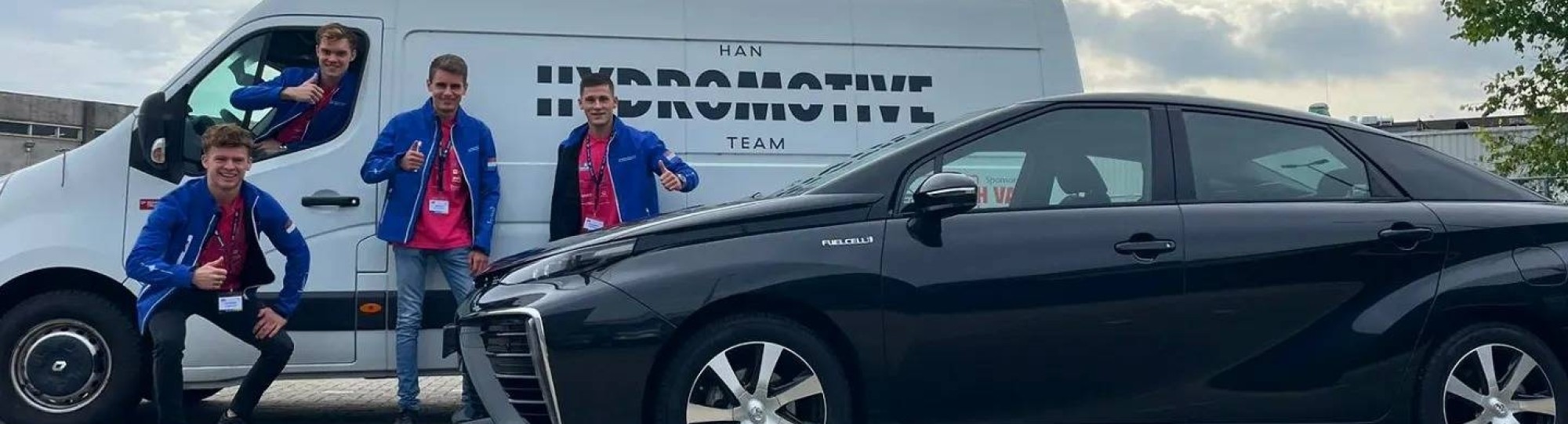 Automotive studenten van HAN Hydromotive doen mee aan de Waterstofchallenge 2023