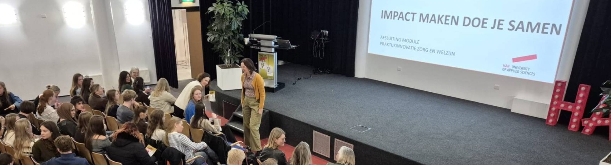 Zorgprofessionals van de toekomst-studenten hebben een sleutelrol