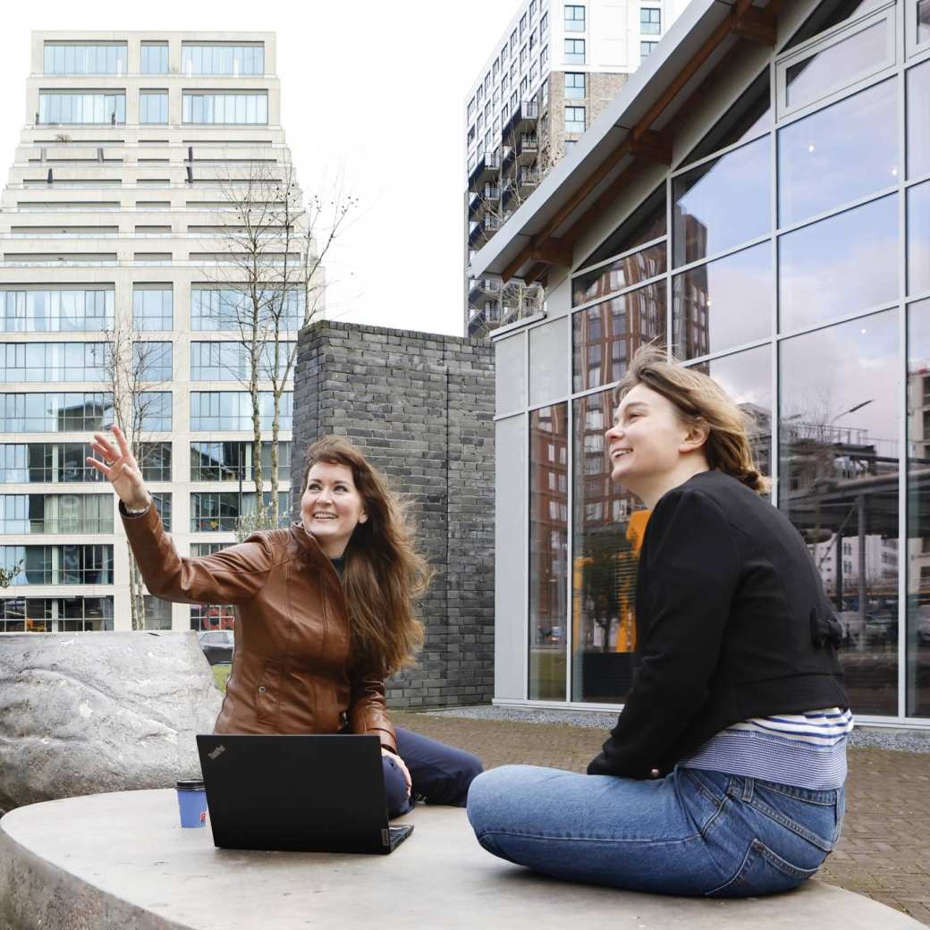 Deelnemers tijdens college van de HAN master Human Capital Innovatie