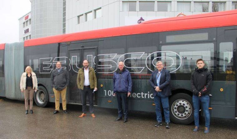 Werkbezoek aan ACE Mobility op de Automotive Campus in Helmond op 31 januari 2022