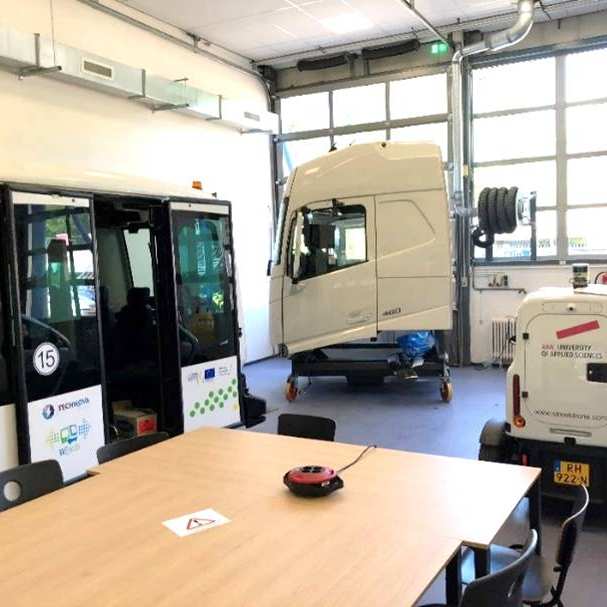 Lab Autonomous Vehicles bij Robotics at HAN