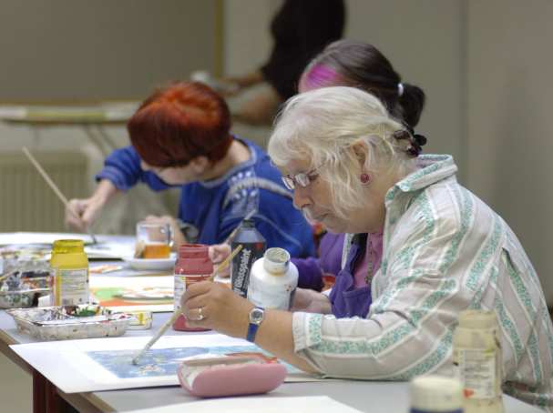 dagbestedingscentrum met creatieve therapie voor mensen met een psychiatrische achtergrond