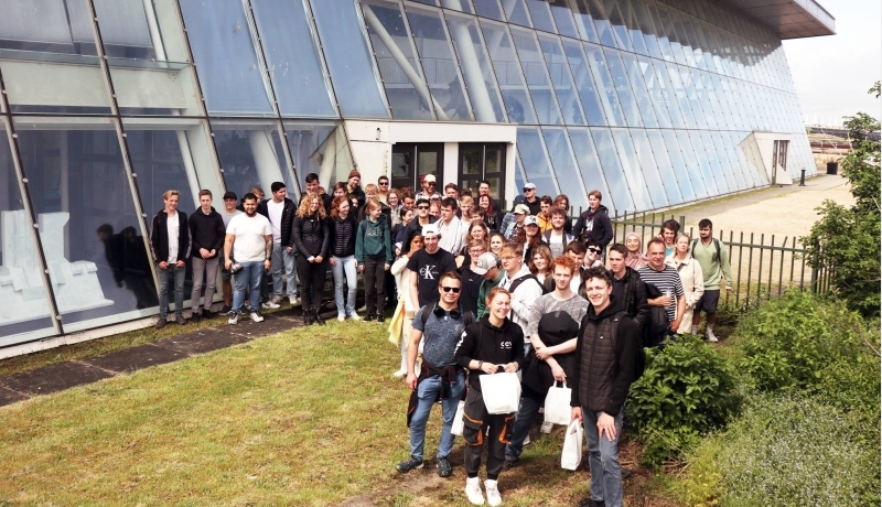Groep internationale studenten