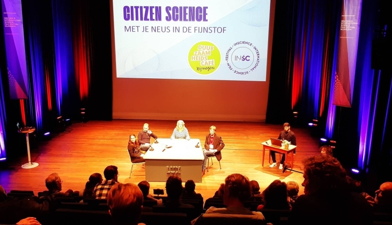DuurzaamheidscafÃ© samenstelling tijdens InScience