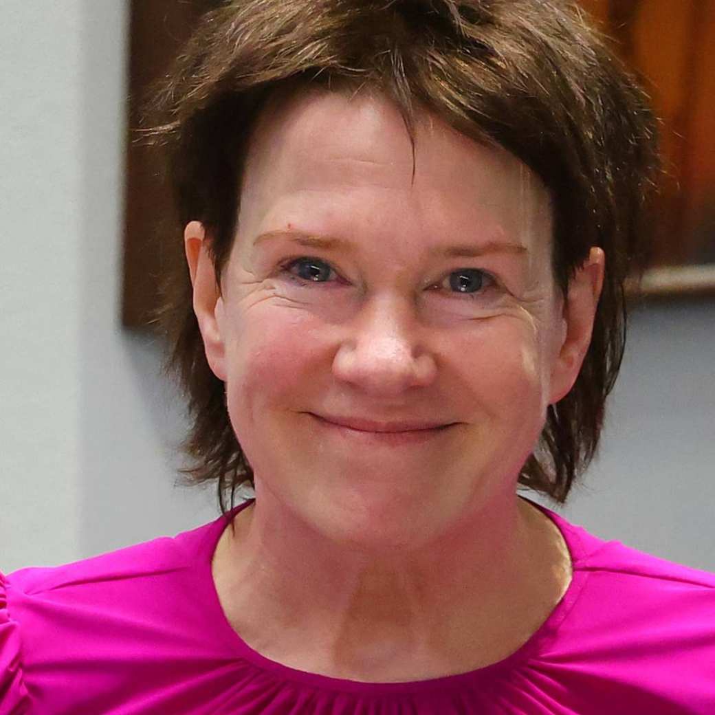 Foto tijdens promotie van Marjolijn Thijssen