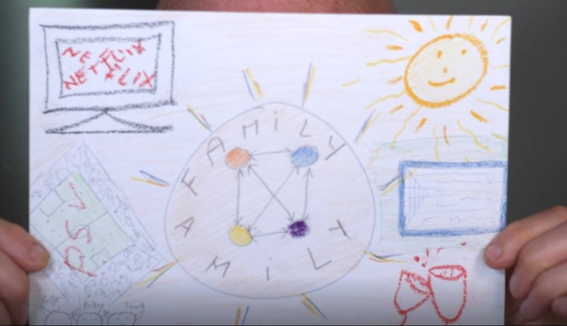 Screenshot van de film 'Verbeelding van het goede leven'