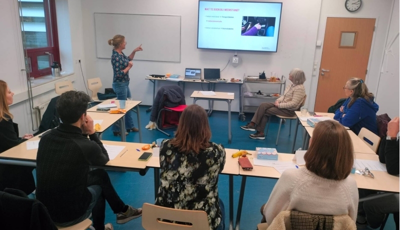 training tbv project leefstijlselfie op 20 januari 2025 voor onderzoek hoe en of begeleiding wijkverpleegkundigen geheugenproblemen van clienten kan helpen vertragen