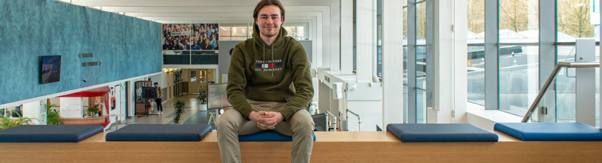 David Mekking, student HAN Bouwkunde in Arnhem