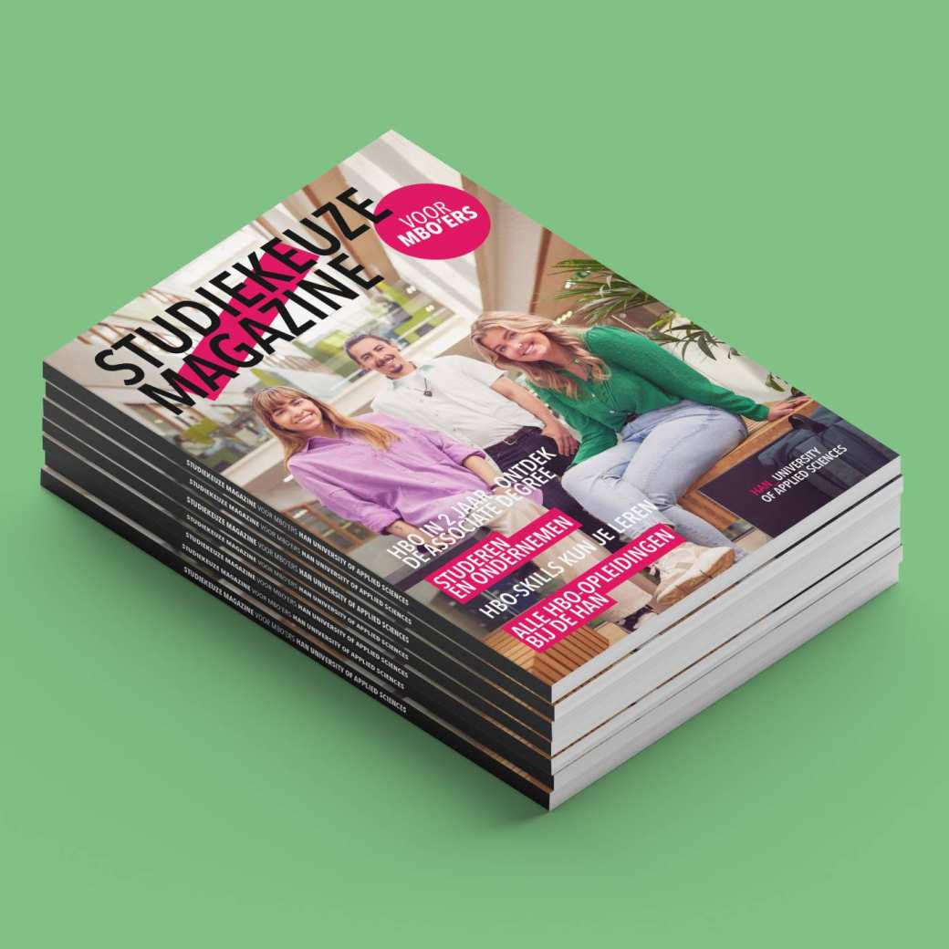 studiekeuzemagazine voor mbo'ers HAN