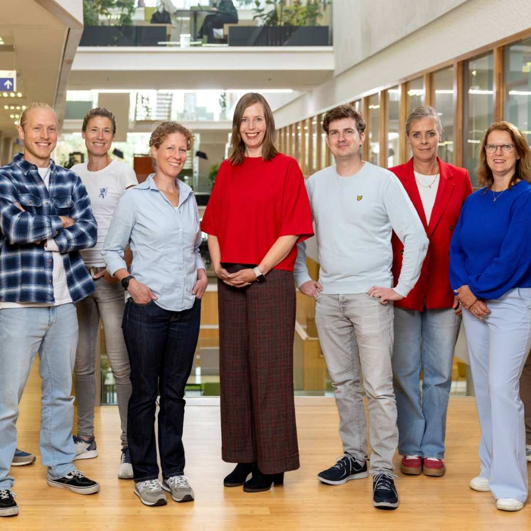 Groep medewerkers van de HAN