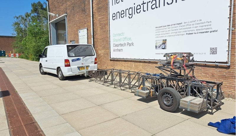 Auto met trailer MORE